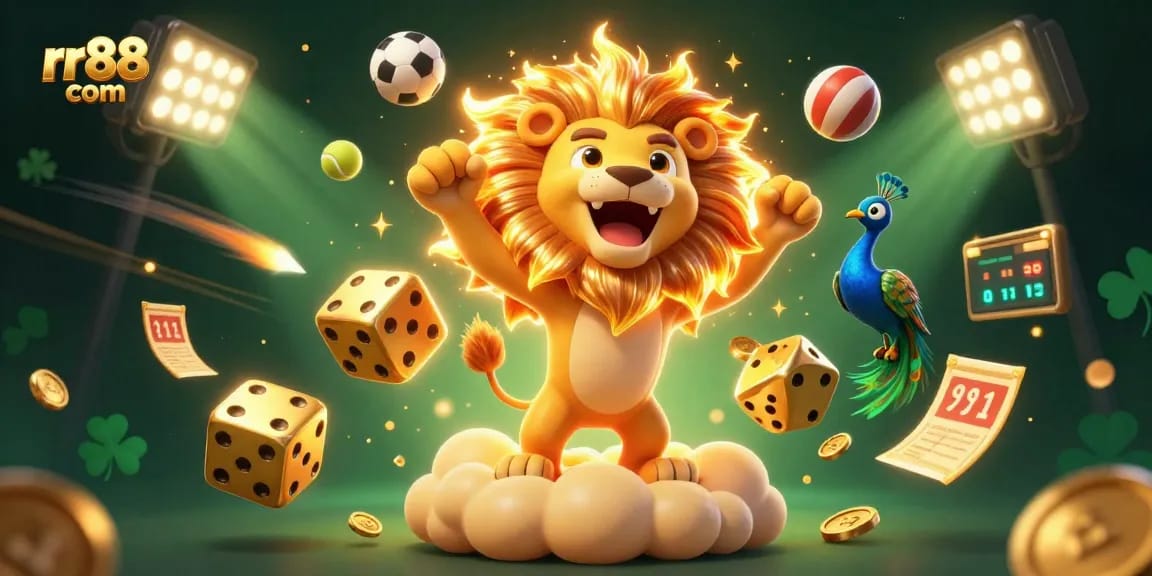Experience the excitement of rr88 com with engaging gameplay and mesmerizing visuals in this vibrant casino scene.