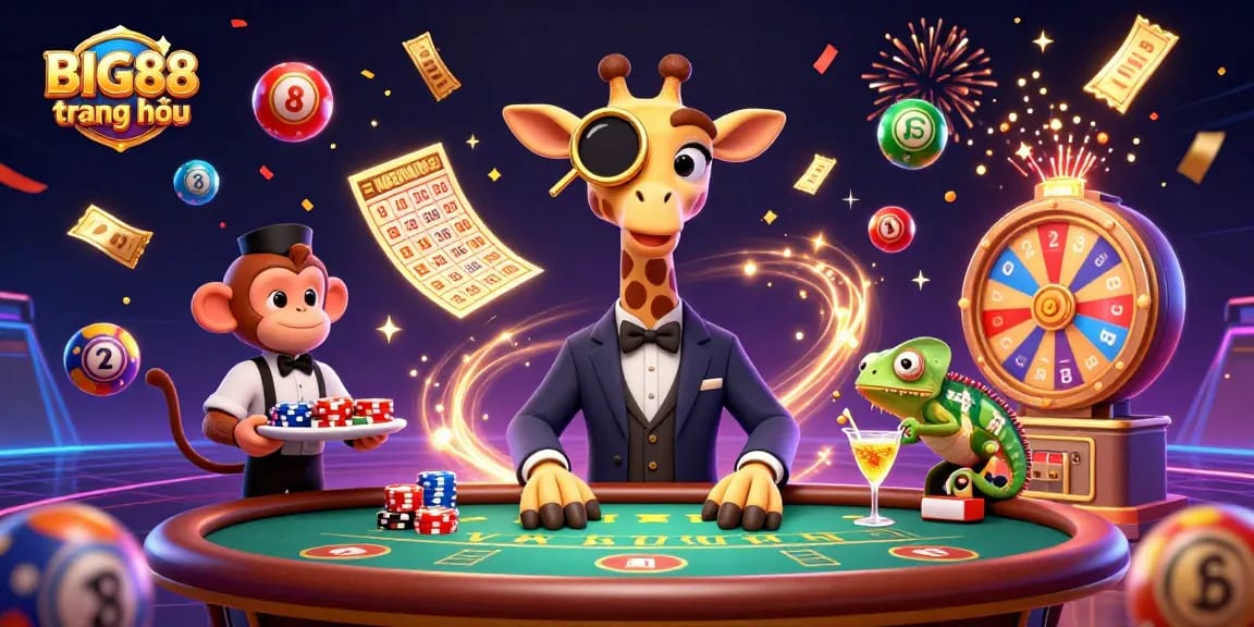 Experience the excitement at BIG88 trang chủ with vibrant gaming elements and dynamic characters.