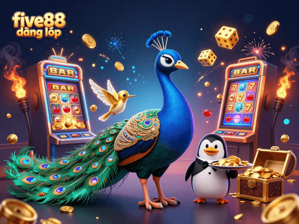 Experience the excitement of five88 đăng nhập with dazzling game elements and colorful characters in 3D