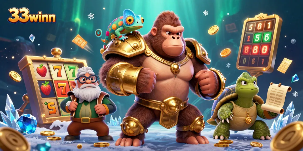 Experience exhilarating gameplay with 33winn as the powerful casino characters dominate the vibrant scene.