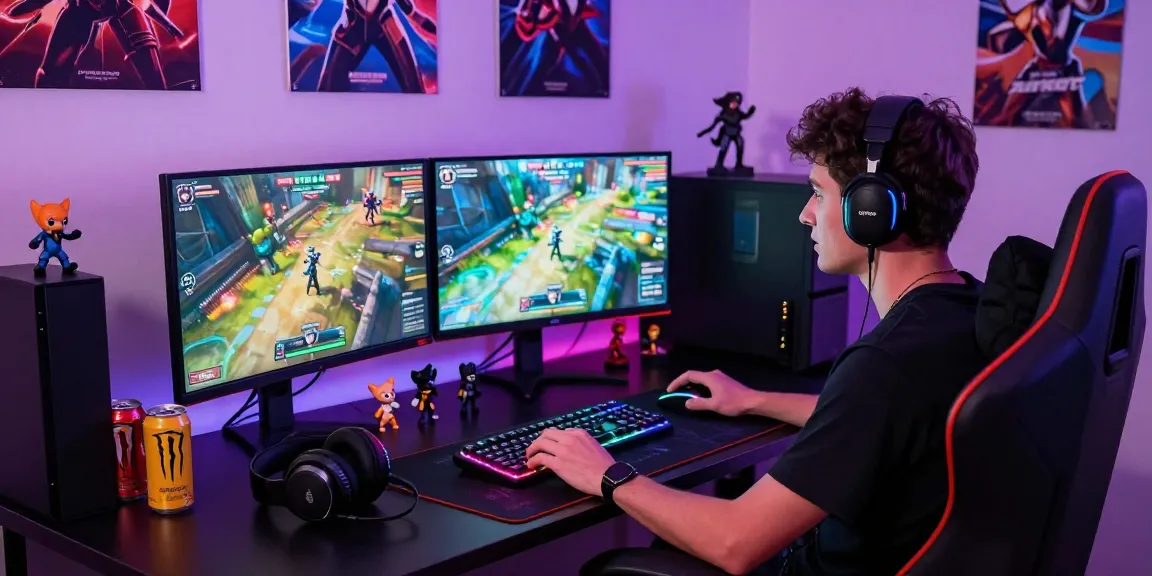 Player enjoying HITCLUB gaming experience with immersive setup and dynamic atmosphere.