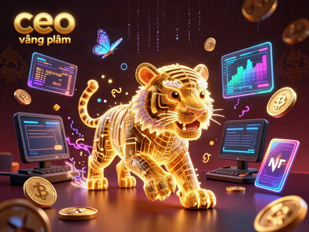 Engage in thrilling gaming scenes featuring ceo vương phạm amidst vibrant digital casino elements.