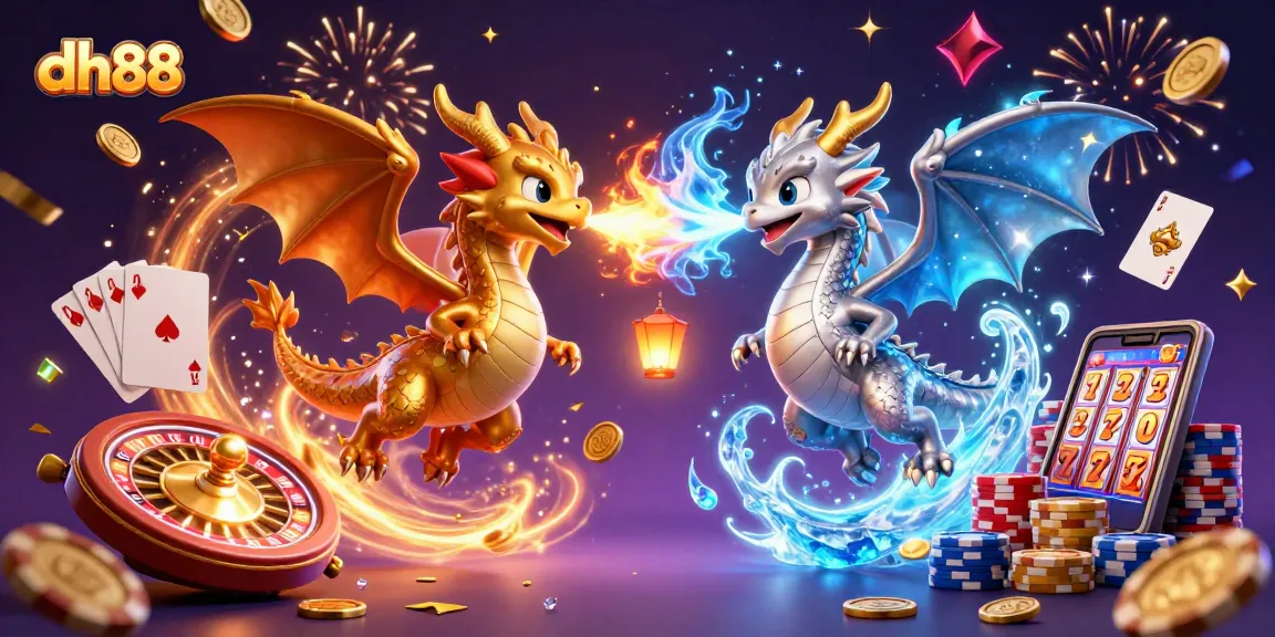 Win big at dh88 with exciting dragons, colorful casino elements, and luck
