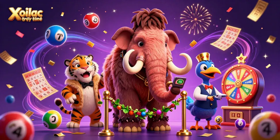 Xoilac trực tuyến brings excitement with the vibrant lottery scene featuring dynamic elements and engaging characters.