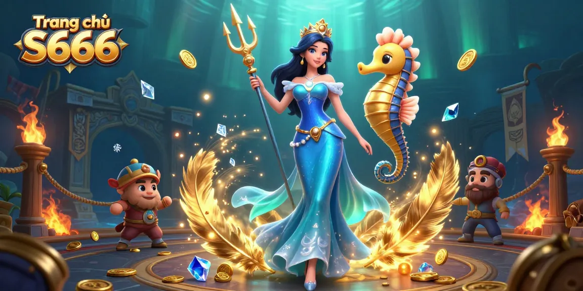 Experience the thrill of Trang chủ S666 casino with vivid underwater treasures and gaming elements