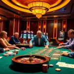 Experience the thrill of u888 gaming with a vibrant casino scene featuring roulette and poker elements.