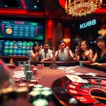 Experience exciting gameplay at Ku88 with vibrant casino visuals and engaging betting action.