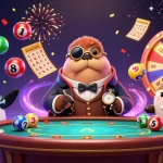 Experience the excitement at BL555 while playing with jolly characters in an underwater casino setting.