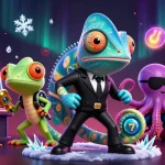 Play to win big with ok9news in this vibrant casino-themed 3D illustration.