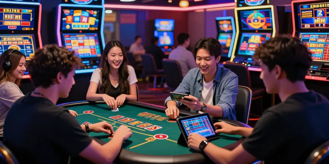 Engaging online gaming atmosphere at TRANG CHỦ MMOO, showcasing players enjoying diverse games in a vibrant virtual casino.