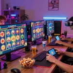 Engaging online gaming atmosphere at TRANG CHỦ XN88 with diverse players enjoying live casino.
