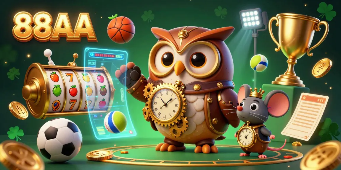 Engage with the thrills of 88AA in this vibrant steampunk casino adventure.