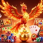 Experience the thrill of Go88 with this vibrant 3D casino illustration showcasing exciting slot games and iconic characters.