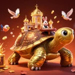 Engage in thrilling gameplay at shbetcv with vibrant 3D casino scene showcasing fun characters and games.