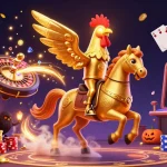 Spin the roulette and win with vua88 in this vibrant casino illustration.