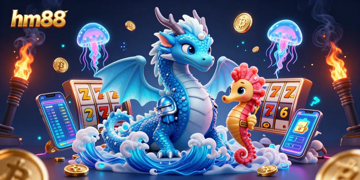 Experience thrilling gameplay with hm88's online slots and jackpots featuring vibrant 3D characters.